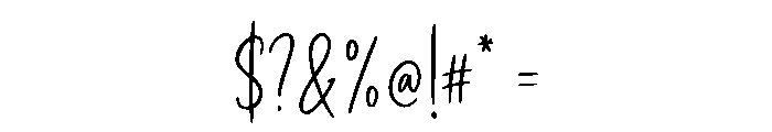 Annabelle Duo  Script Font OTHER CHARS