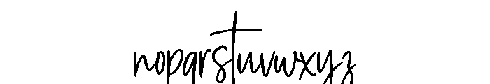 AnnabelleDuo-Script Font LOWERCASE