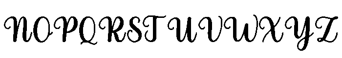 Annaliese Font UPPERCASE
