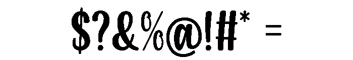 Annual Christmas Font OTHER CHARS