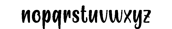 Annual Christmas Font LOWERCASE