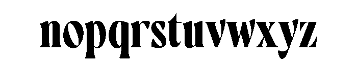 Annutte Font LOWERCASE