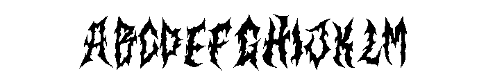 Anomaly Metal Font FONT