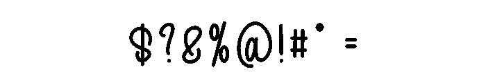 Anomaly Font OTHER CHARS