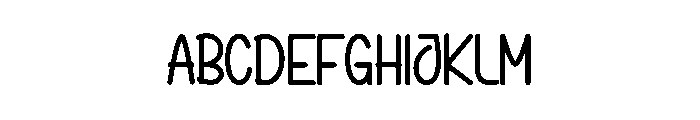 Anomaly Font UPPERCASE