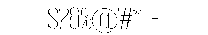 Anora Carmeo Font OTHER CHARS