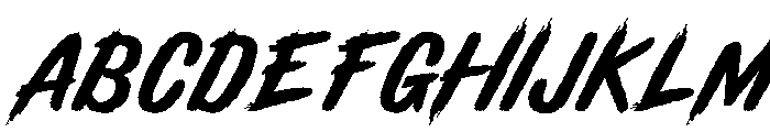 Another Halloween Regular Font UPPERCASE