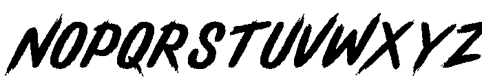 Another Halloween Regular Font UPPERCASE