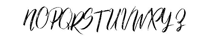 AnotherBrush Font UPPERCASE