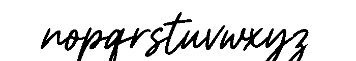Anothera Miracles Script Reg Font LOWERCASE