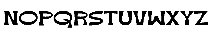 Anowe Monga Font UPPERCASE
