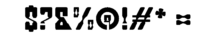 Anowmaly Font OTHER CHARS