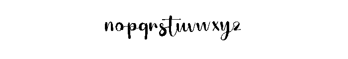 Antartica Font LOWERCASE