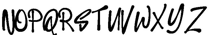 Anteri Thewnox Regular Font UPPERCASE