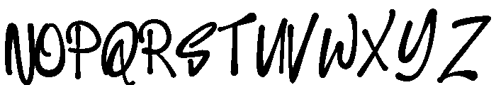 AnteriThewnox-Regular Font UPPERCASE