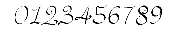 Antheia Calligraph Font OTHER CHARS