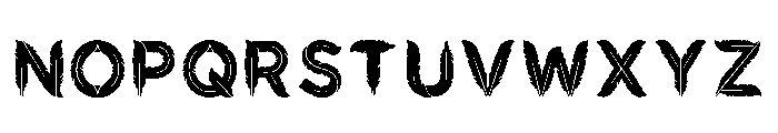 Anther Regular Font UPPERCASE