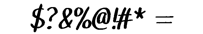 Anti Bully Font OTHER CHARS