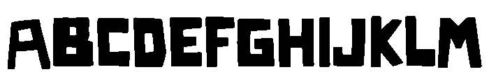 Anti Font UPPERCASE