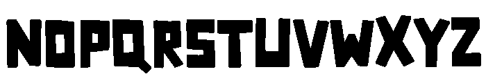 Anti Font UPPERCASE
