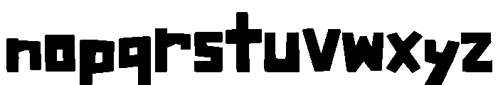 Anti Font LOWERCASE