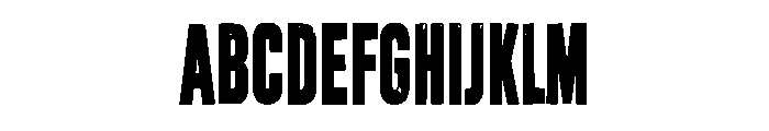 Antidrome Font UPPERCASE