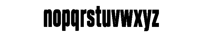 Antidrome Font LOWERCASE