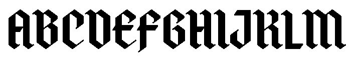 Antifight Regular Font UPPERCASE