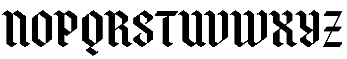 Antifight Regular Font UPPERCASE