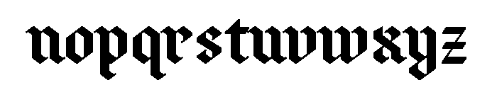 Antifight Regular Font LOWERCASE