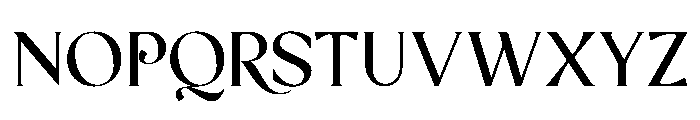 Antiqua Lux Regular Font UPPERCASE