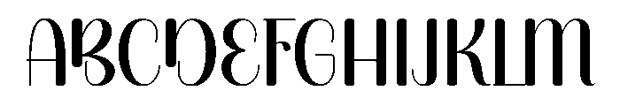 Antique Broken Regular Font UPPERCASE