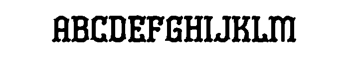 Antique Gothic FONT