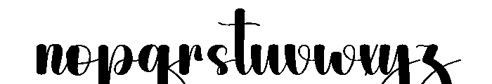 Antique Hologram Font LOWERCASE