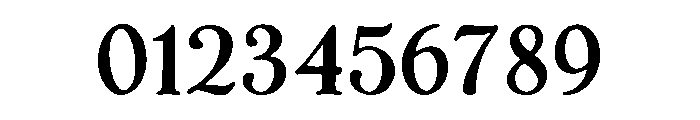 Antique Look Font OTHER CHARS
