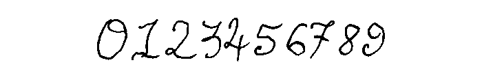 Antique Script Italic Font OTHER CHARS