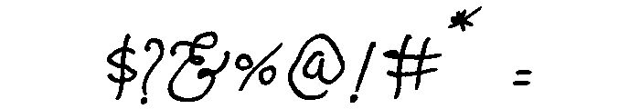 Antique Script Semibold Italic Font OTHER CHARS