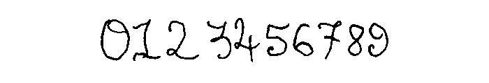 Antique Script Font OTHER CHARS