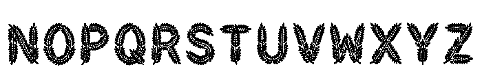 Antirrhinum Regular Font UPPERCASE