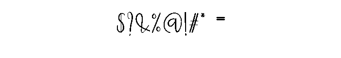 Antonio Signatureg Font OTHER CHARS
