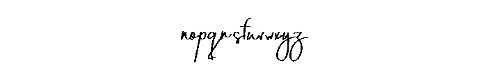 Antonio Signatureg Font LOWERCASE