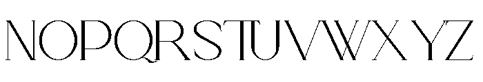 Antony Jovan Font UPPERCASE