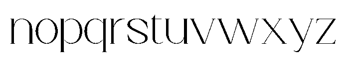 Antony Jovan Font LOWERCASE