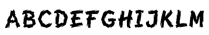 Anvi Regular Font UPPERCASE