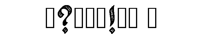 Anwar Regular Font OTHER CHARS