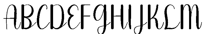 Anything Wedding Font UPPERCASE