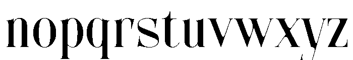 Anzelie Regular Font LOWERCASE