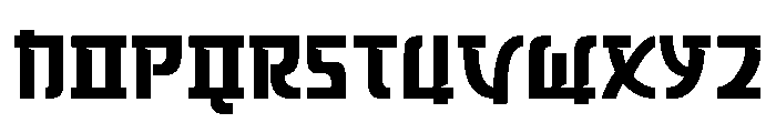 Anzuru Regular Font UPPERCASE