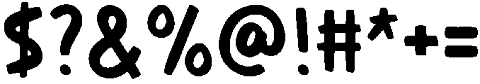 ANARCHY Regular otf (400) Font OTHER CHARS
