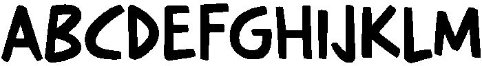 ANARCHY Regular otf (400) Font UPPERCASE